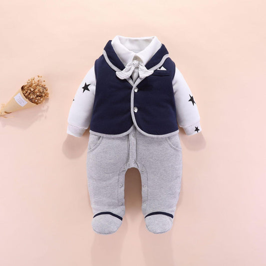 Baby boy gentleman romper - Almoni Express