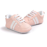 Baby Boy Girl Moccasins Shoes Infant PU Leather Non-slip Soft Newborn Sneakers - Almoni Express