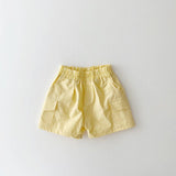 Baby Candy Solid Color Shorts Pure Cotton - Almoni Express