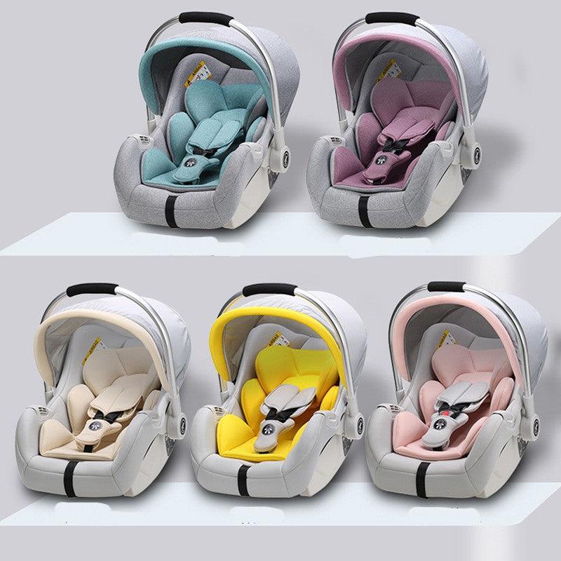 Baby Car With Car Foldable Safety Seat Basket Portable Car Cradle - Almoni Express