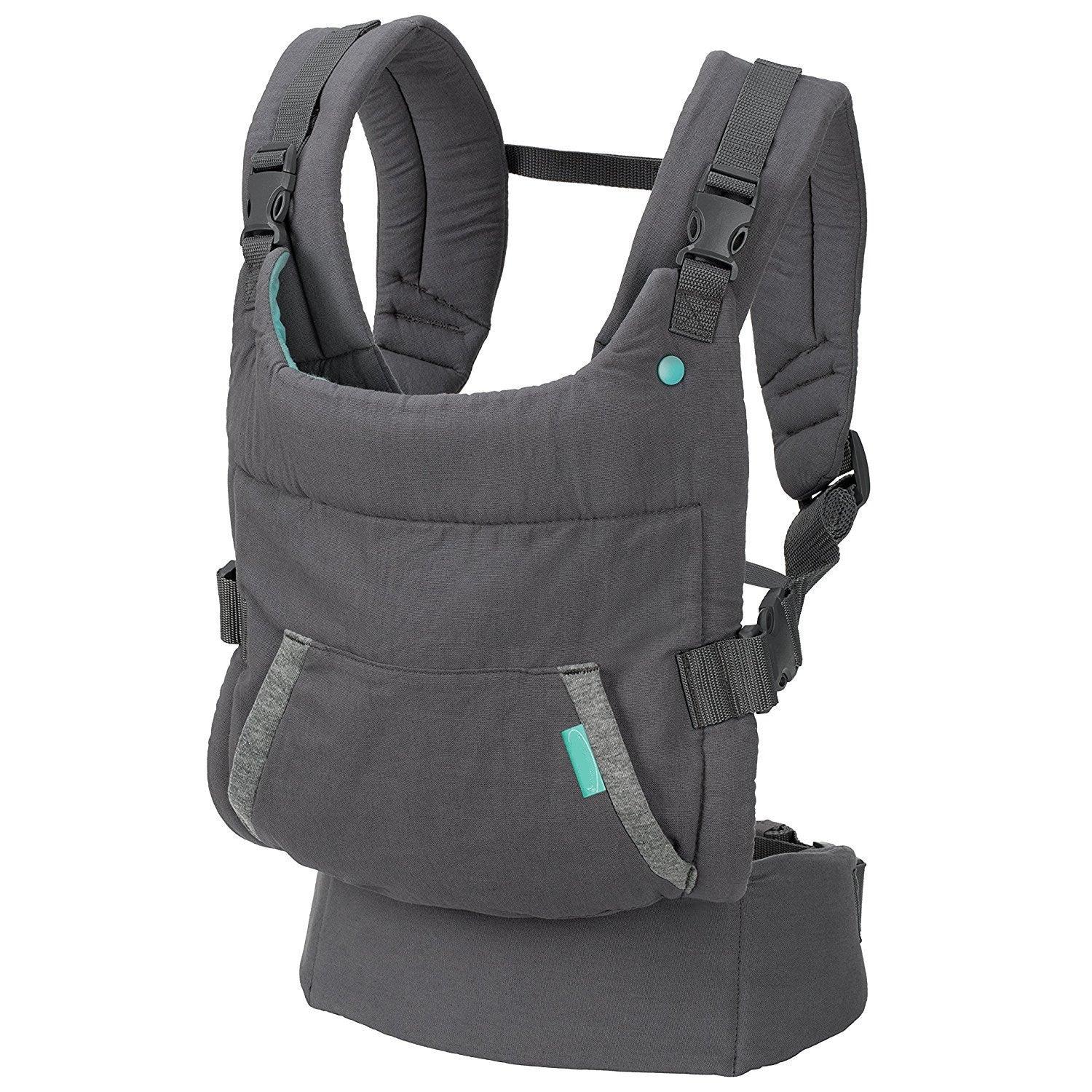 Baby Carrier 4-in-1 Double-shoulder Baby Carrier Carrier Carrying Bag, Suitable for Four Seasons, Saliva Towel - Almoni Express