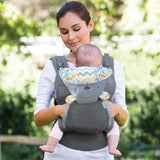 Baby Carrier 4-in-1 Double-shoulder Baby Carrier Carrier Carrying Bag, Suitable for Four Seasons, Saliva Towel - Almoni Express