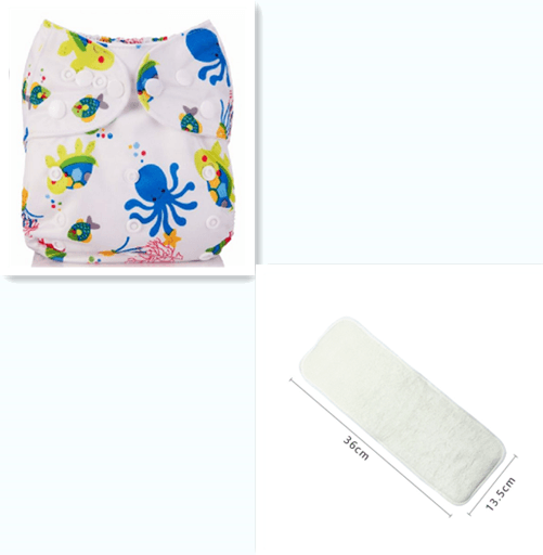 Baby Cloth Diapers, Washable Diapers - Almoni Express