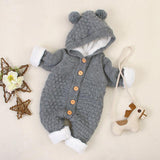 Baby Clothes Knitted Jumpsuit Spring And Autumn Models - Almoni Express