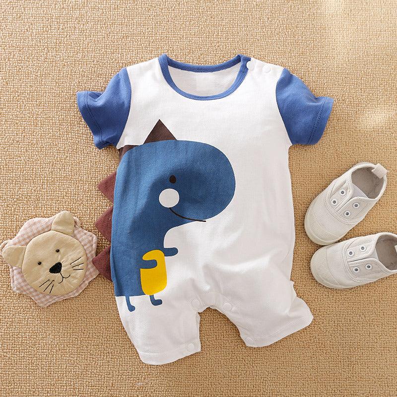 Baby Clothes Short Sleeve Baby Casual Onesies - Almoni Express