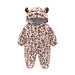 Coffee Leopard Print F907