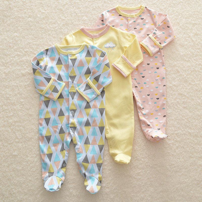 Baby crawling suit baby onesies - Almoni Express