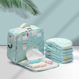 Baby Diaper Storage Bag Portable Diaper Bag Large Diaper Bag - Almoni Express