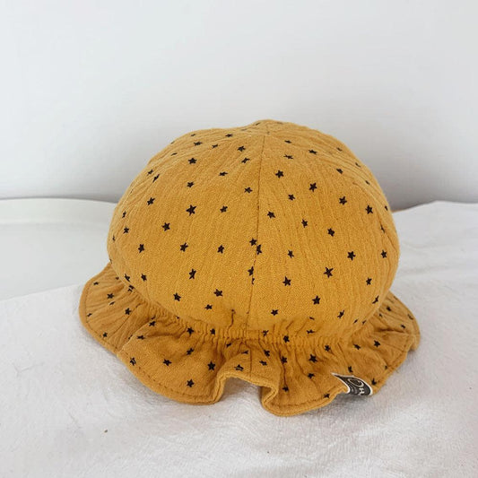 Baby Fisherman Double Polka Dot Baby Sun Hat - Almoni Express