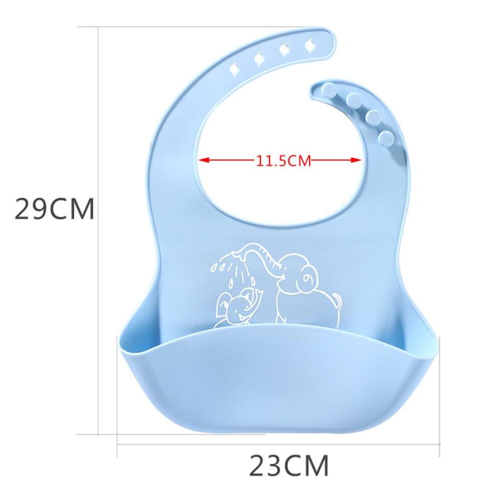 Baby food Bib baby meal silicone saliva bag - Almoni Express