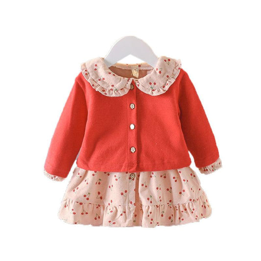 Baby Girl Autumn Clothing Suit - Almoni Express