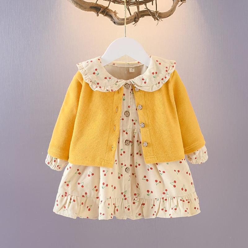 Baby Girl Autumn Clothing Suit - Almoni Express