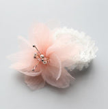 Baby hair band new Korean Korean Handmade flower children with baby hair wholesale - Almoni Express