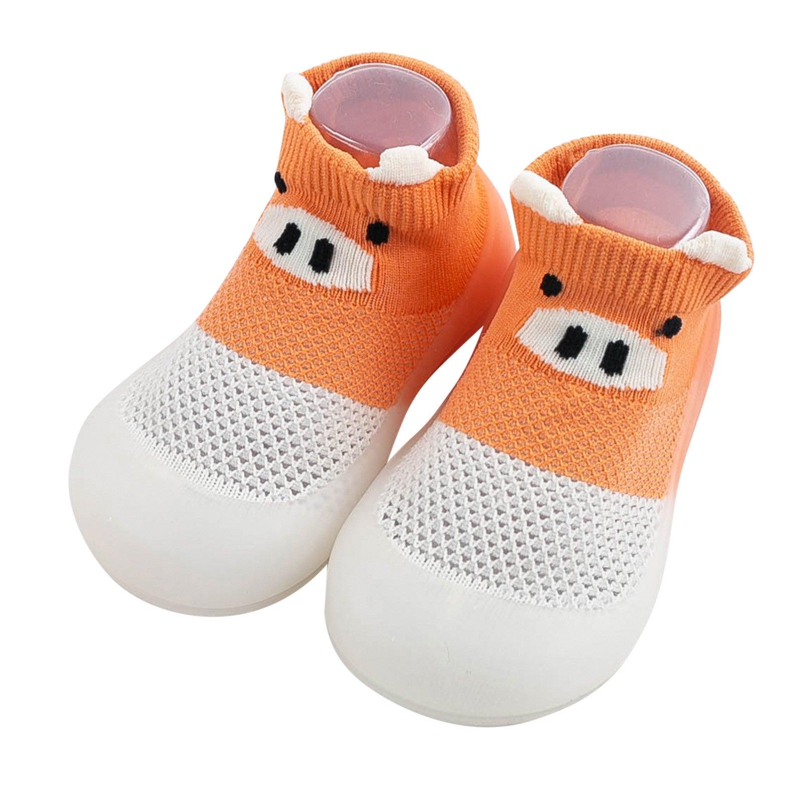 Baby Infant Toddler Shoes Breathable Soft Bottom Non-slip Boy And Girl Floor Footwear - Almoni Express