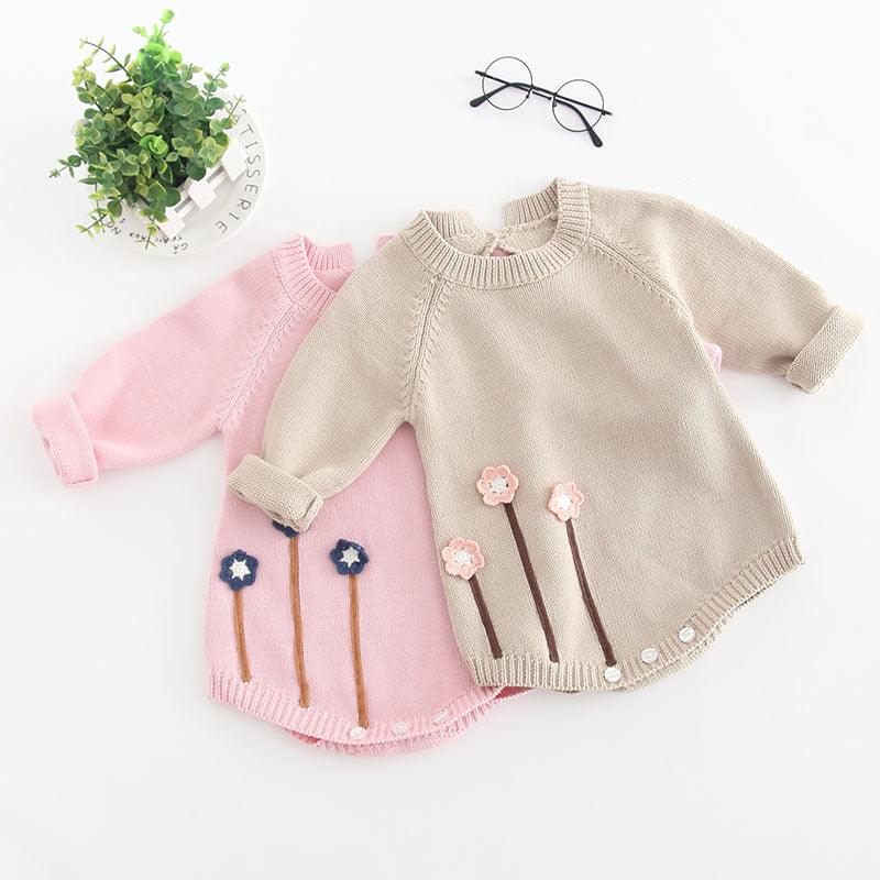 Baby knit jumpsuit - Almoni Express