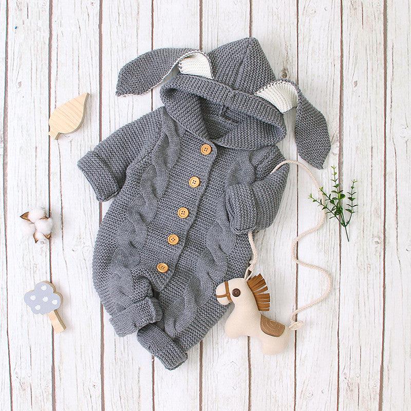 Baby knitted romper - Almoni Express