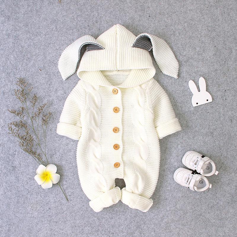 Baby knitted romper - Almoni Express