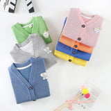 Baby Knitwear Cardigan Jacket Infant Clothing Girls - Almoni Express