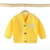 Baby Knitwear Cardigan Jacket Infant Clothing Girls - Almoni Express