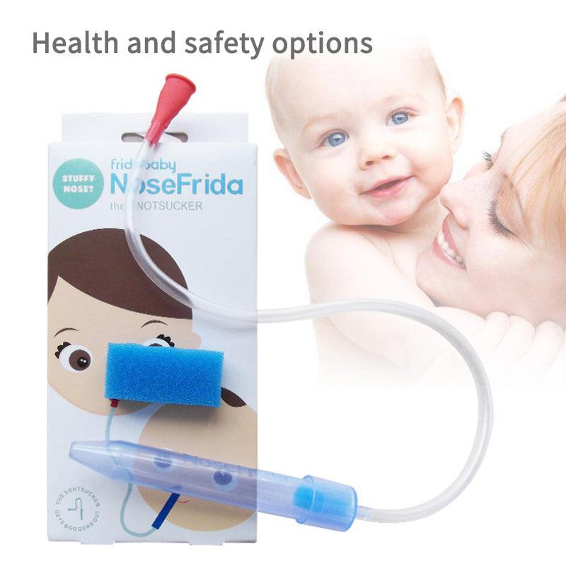 Baby Mouth Suction Nose Baby Cleaning Nose Anti-ride Nose Frida Nasal Aspirator Baby Health Care Medicine Dropper Accessories - Almoni Express