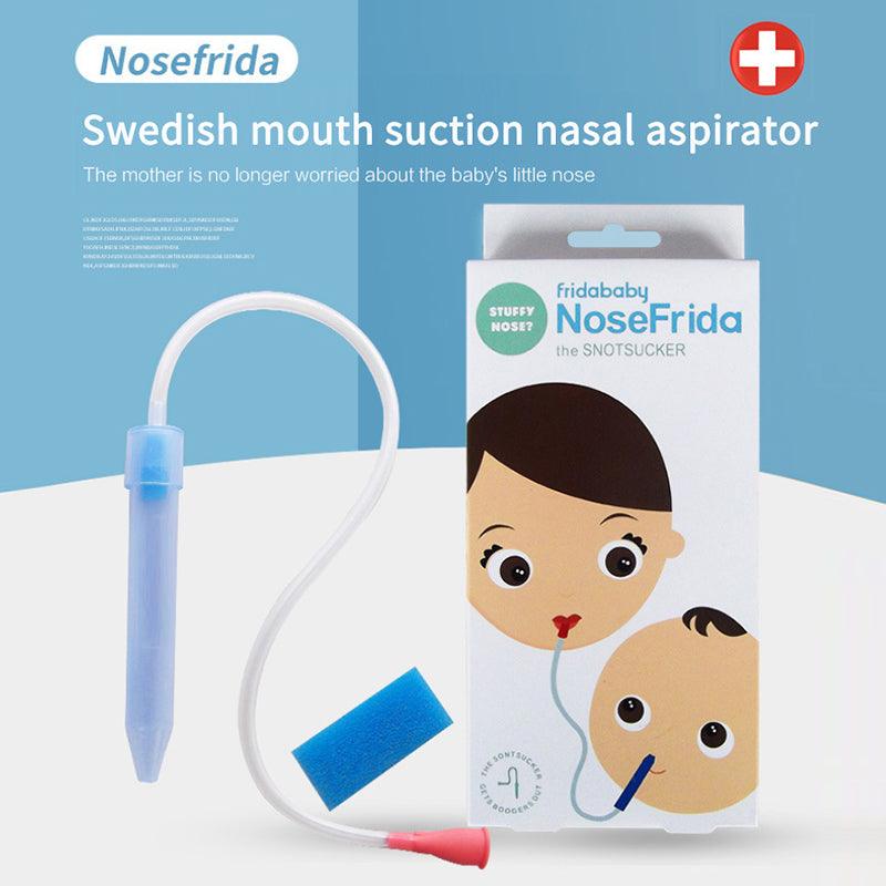 Baby Mouth Suction Nose Baby Cleaning Nose Anti-ride Nose Frida Nasal Aspirator Baby Health Care Medicine Dropper Accessories - Almoni Express