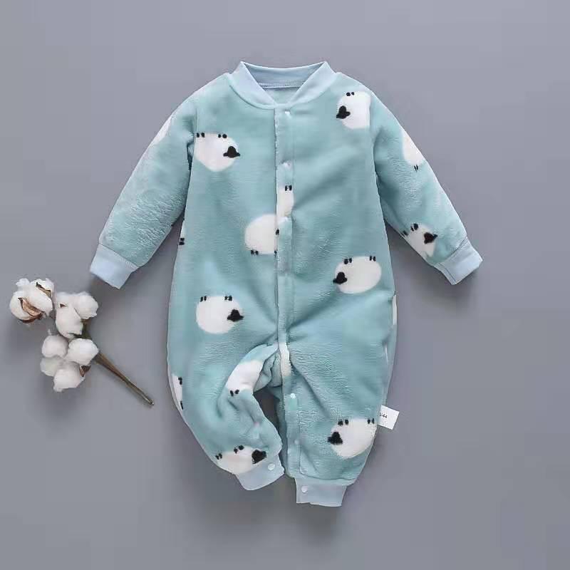 Baby onesies Baby Long Sleeve Romper - Almoni Express