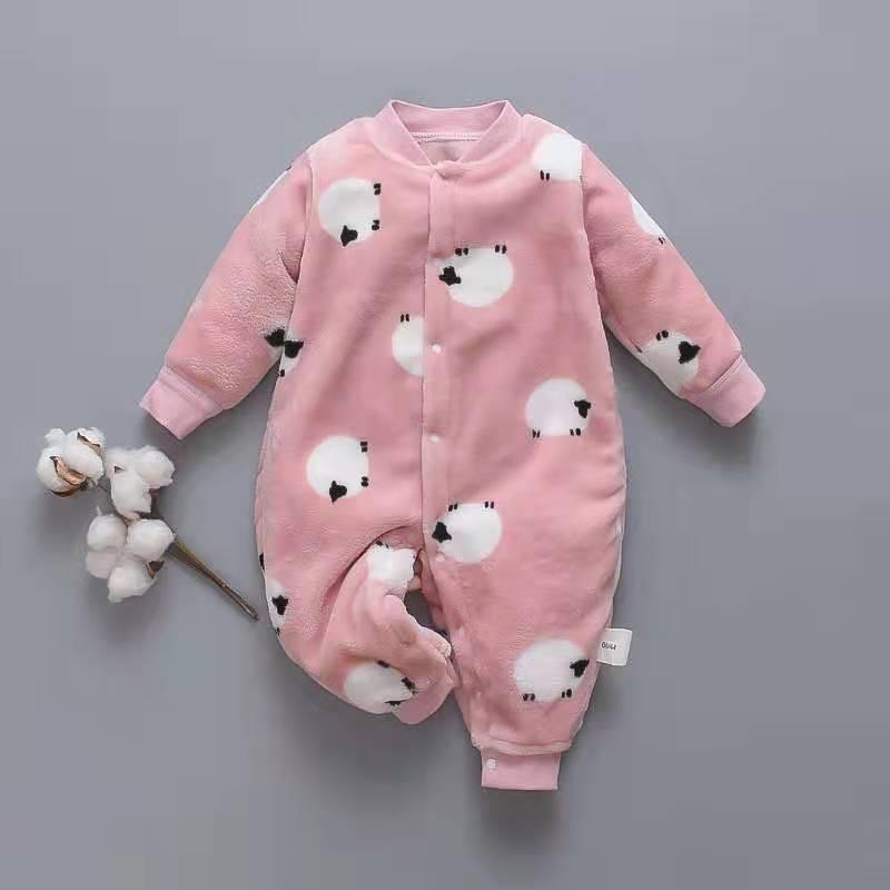 Baby onesies Baby Long Sleeve Romper - Almoni Express