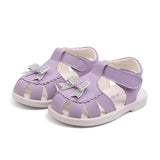 Baby Princess Shoes Girls Toddler Leather Sandals Baby Toddler Children's Shoes - Almoni Express