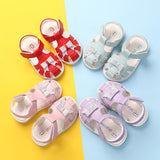 Baby Princess Shoes Girls Toddler Leather Sandals Baby Toddler Children's Shoes - Almoni Express