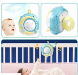 Baby Rattles Crib Mobiles Toy Holder Rotating Mobile Bed Bell Musical Box Projection Newborn Infant Baby Boy Toys - Almoni Express