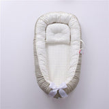 Baby Removable and Washable Bed Crib Portable Crib Travel Bed for Children Infant Kids Cotton Cradle - Almoni Express