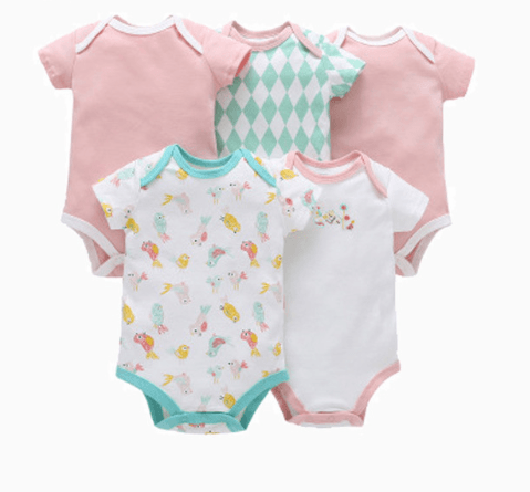 Baby romper five-piece packaging baby gift box set - Almoni Express