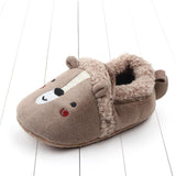 Baby Shoes Adorable Infant Slippers Toddler Baby Boy Girl Knit Crib Shoes - Almoni Express