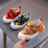 Baby Shoes Female 0-2 Years Old 1 Kids Canvas Shoes Boys Sneakers - Almoni Express