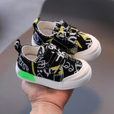 Baby Shoes Female 0-2 Years Old 1 Kids Canvas Shoes Boys Sneakers - Almoni Express