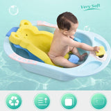 Baby Shower Bath Tub Pad Non-Slip Bathtub Seat Support Mat Newborn Safety Bath Mat - Almoni Express