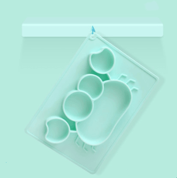 Baby Silicone Suction Cup Dishes Cartoon Learning Bowl Infant Feeding Bowls - Almoni Express