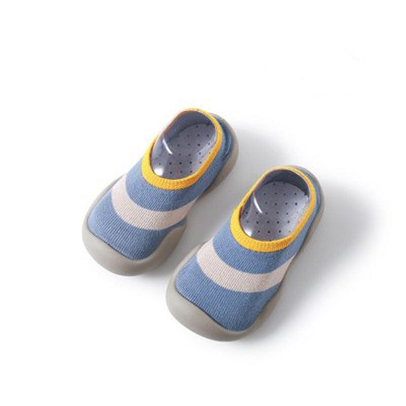 Baby Sock Shoes Spring And Autumn Soft Bottom Non-slip - Almoni Express