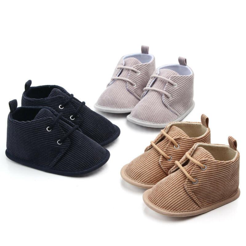 Baby solid color baby shoes toddler shoes - Almoni Express