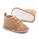 Baby solid color baby shoes toddler shoes - Almoni Express