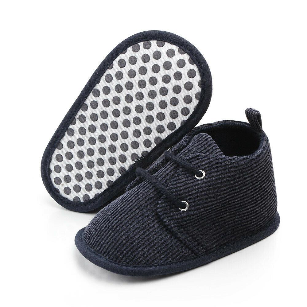 Baby solid color baby shoes toddler shoes - Almoni Express