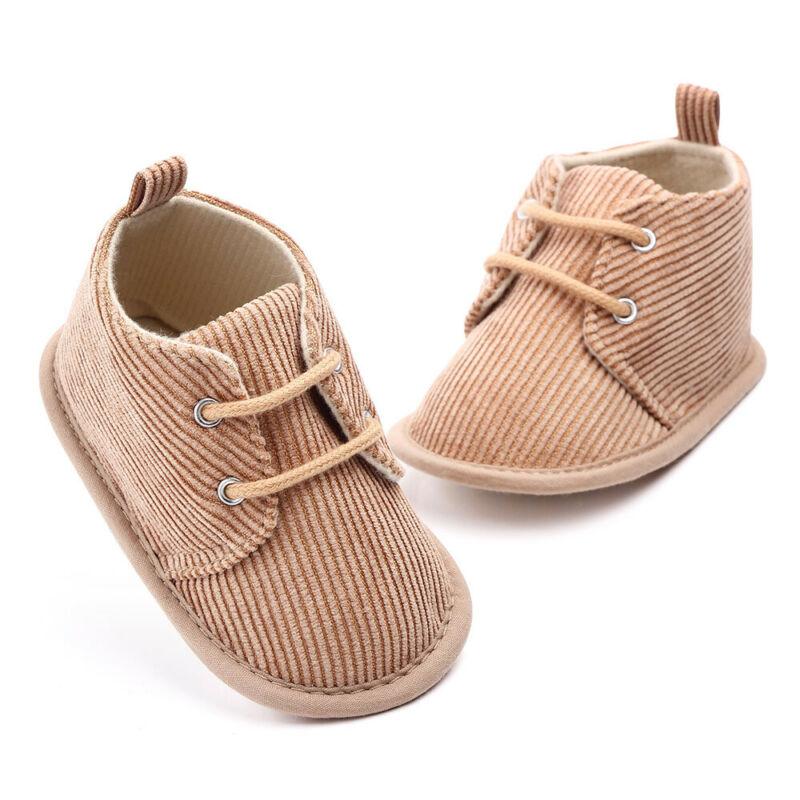 Baby solid color baby shoes toddler shoes - Almoni Express