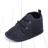 Baby solid color baby shoes toddler shoes - Almoni Express