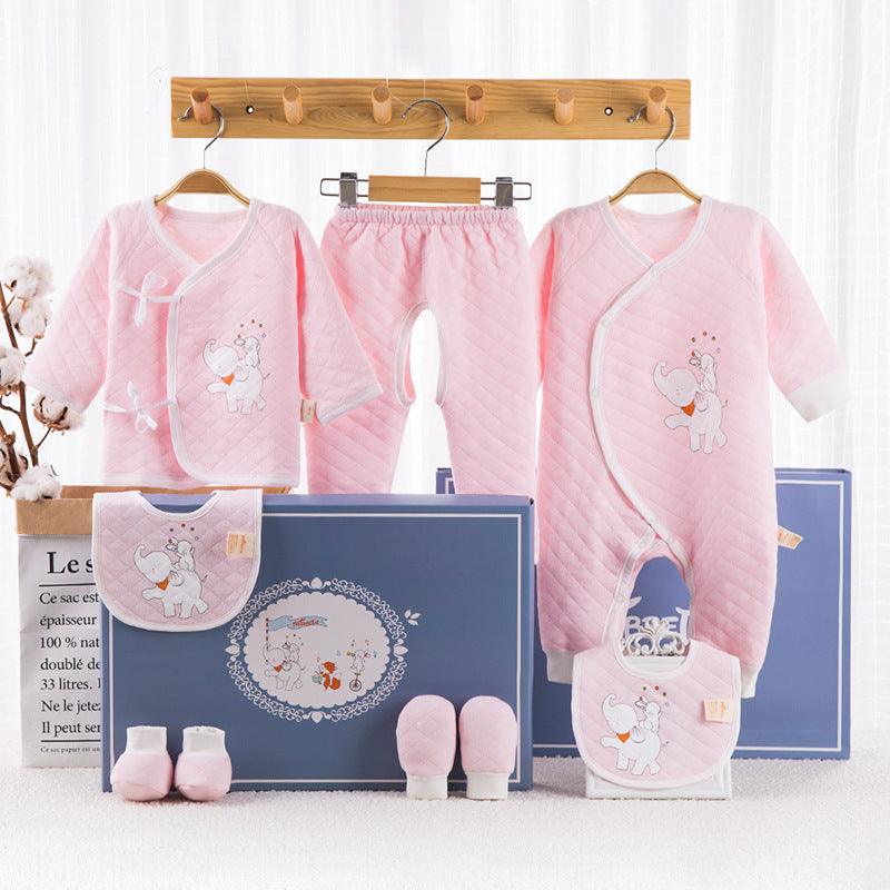 Baby Suit Full Moon Baby Underwear Newborn Clothes - Almoni Express