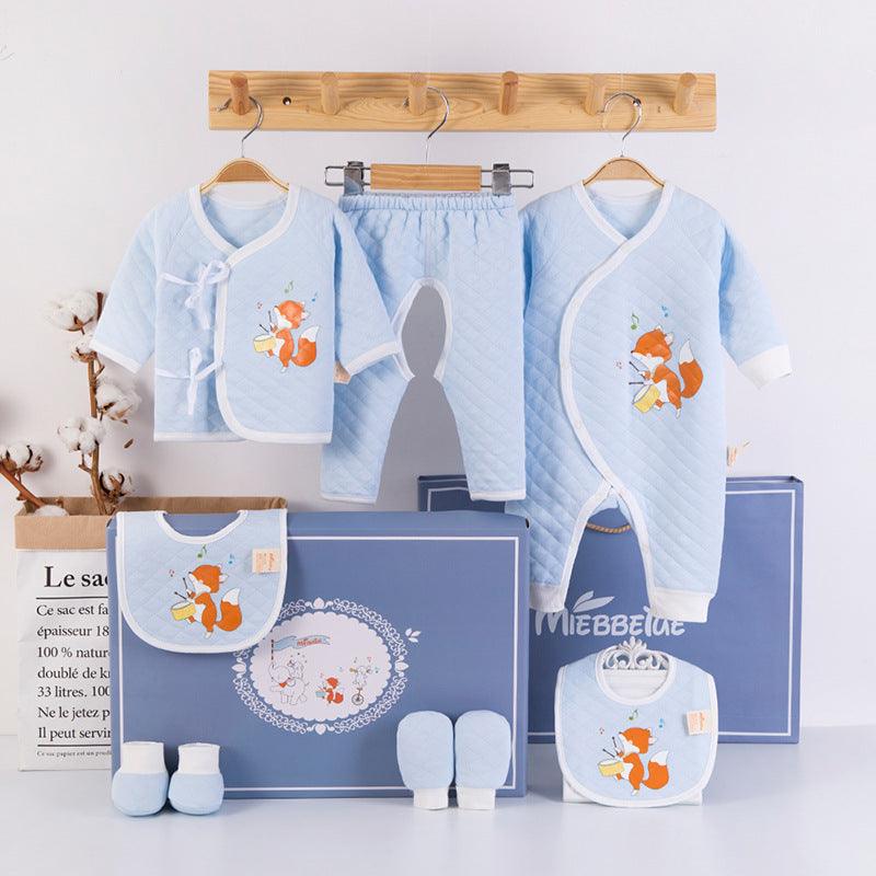 Baby Suit Full Moon Baby Underwear Newborn Clothes - Almoni Express