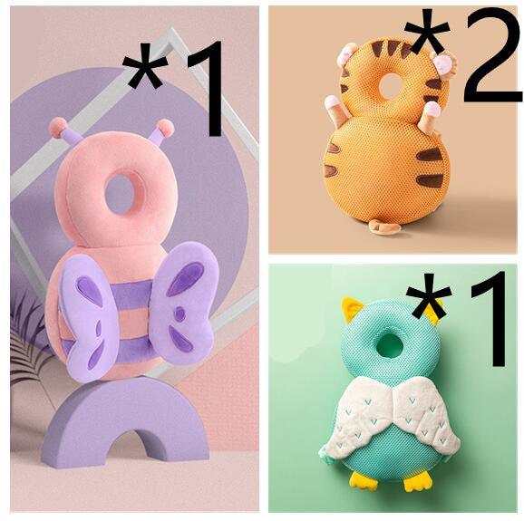 Baby Toddler Headrest Child Protection Baby Head Protection Cushion Cute Angel Wings - Almoni Express