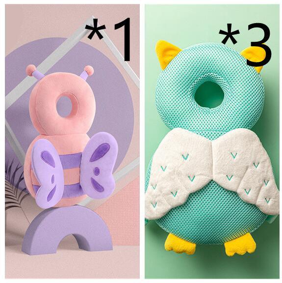 Baby Toddler Headrest Child Protection Baby Head Protection Cushion Cute Angel Wings - Almoni Express