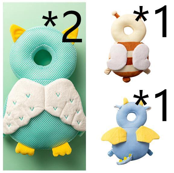 Baby Toddler Headrest Child Protection Baby Head Protection Cushion Cute Angel Wings - Almoni Express