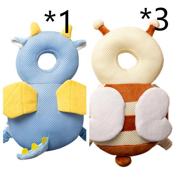 Baby Toddler Headrest Child Protection Baby Head Protection Cushion Cute Angel Wings - Almoni Express