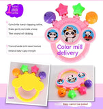 Baby Toys 3-6-12 Months Newborn Rattle 0-1 Year Old Baby Early Childhood Education Toddler Rattle Teether - AL MONI EXPRESS